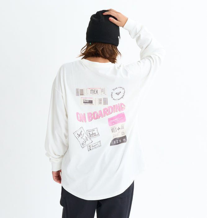 Roxy TERMINAL 1 Tシャツ ロンT