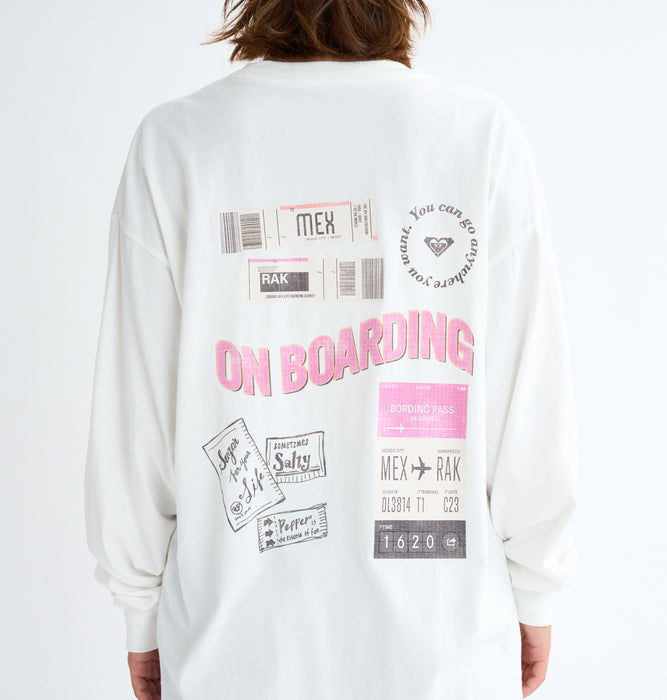 Roxy TERMINAL 1 Tシャツ ロンT