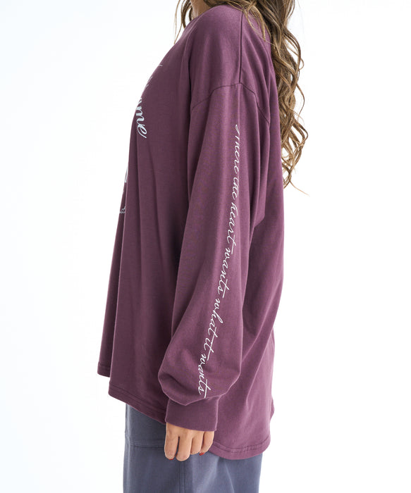 Roxy BOARD GAME NIGHT ウィメンズ 長袖Tシャツ <2025FW CRUISERS>