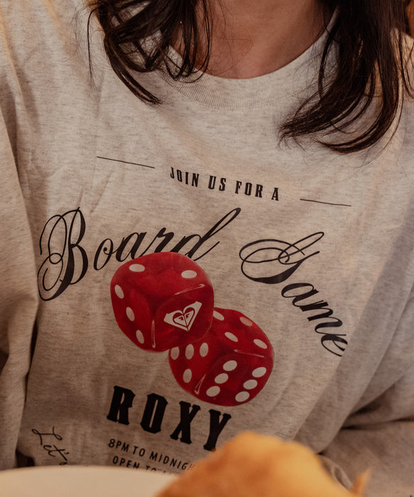 Roxy BOARD GAME NIGHT ウィメンズ 長袖Tシャツ <2025FW CRUISERS>
