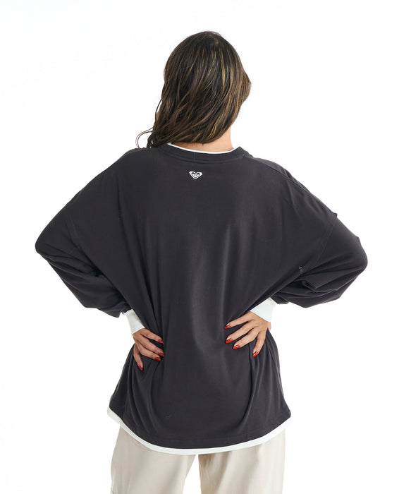 Roxy ROOM SERVISE ウィメンズ 長袖Tシャツ <2025FW CRUISERS>