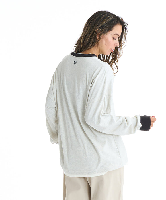 Roxy ROOM SERVISE ウィメンズ 長袖Tシャツ <2025FW CRUISERS>