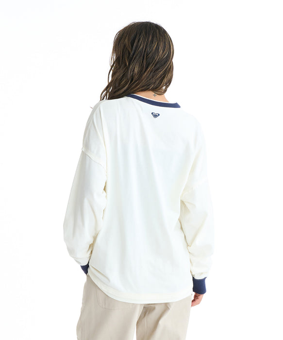 Roxy ROOM SERVISE ウィメンズ 長袖Tシャツ <2025FW CRUISERS>