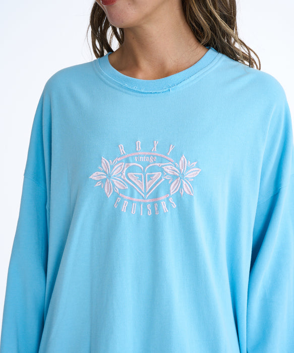 【OUTLET】Roxy FIND YOUR WAVE ウィメンズ 長袖Tシャツ <2025FW CRUISERS>