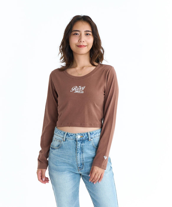 ROXY ROXY WITH HEART L/S TEE 長袖Tシャツ 【2026年春夏モデル】