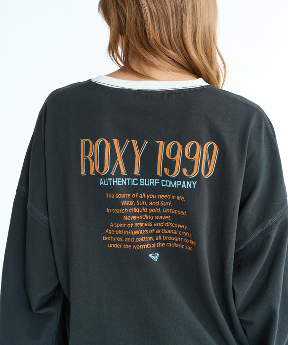 ROXY ウィメンズ ROXY 1990 ロンT 【2026年春夏モデル】 BBK / L