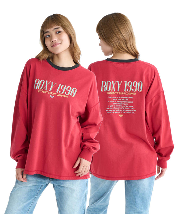 ROXY 1990 長袖Ｔシャツ 【2026年春夏モデル】