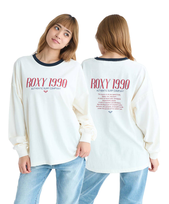 ROXY 1990 長袖Tシャツ 【2026年春夏モデル】