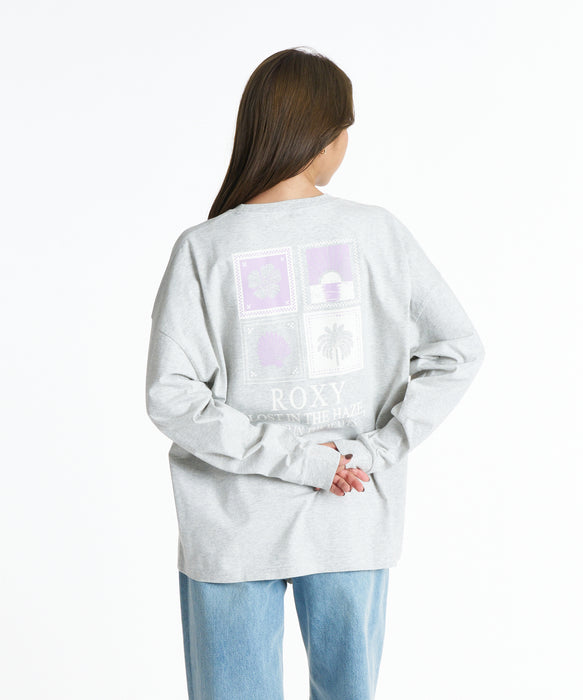 ROXY ウィメンズ HAZE & WAVES ロンT 【2026年秋冬モデル】 HER / L