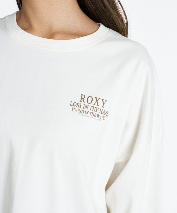 ROXY ウィメンズ HAZE & WAVES ロンT 【2026年秋冬モデル】 NAT / L