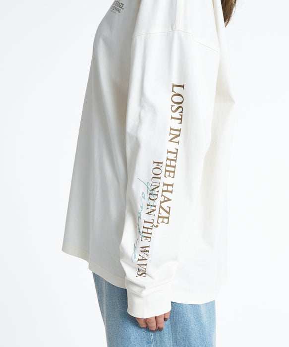 ROXY ウィメンズ HAZE & WAVES ロンT 【2026年秋冬モデル】 NAT / L