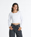 ROXY ウィメンズ BUTTERFLY L/S TEE ロンT 【2026年秋冬モデル】 WHT / L