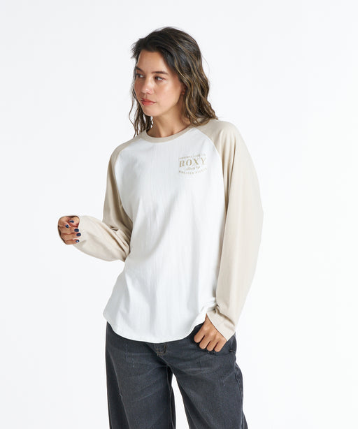 ROXY ウィメンズ MISTY RAGLAN ロンT 【2026年秋冬モデル】 BEG / L