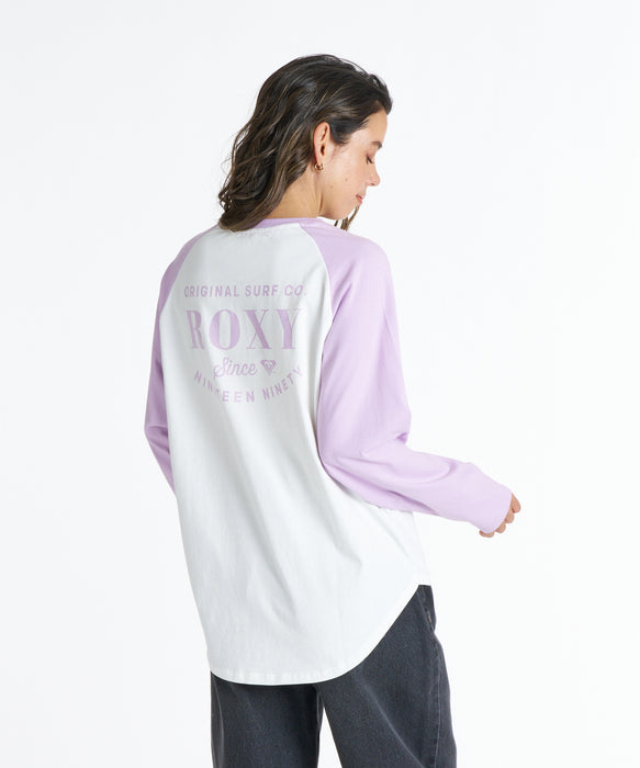 ROXY ウィメンズ MISTY RAGLAN ロンT 【2026年秋冬モデル】 LAV / L