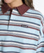 ROXY ウィメンズ BUTTERFLY POLO ロンT 【2026年秋冬モデル】 BLU / L