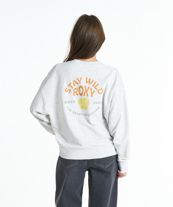 ROXY ウィメンズ STAY WILD L/S TEE ロンT 【2026年秋冬モデル】 HER / L