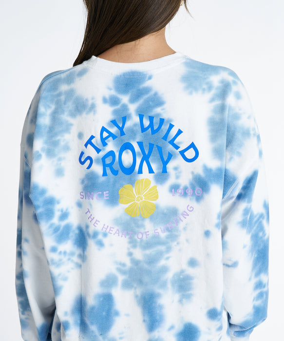ROXY ウィメンズ STAY WILD L/S TEE ロンT 【2026年秋冬モデル】 NVY / L
