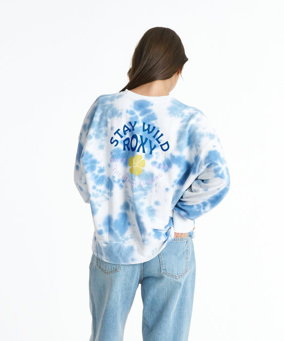ROXY ウィメンズ STAY WILD L/S TEE ロンT 【2026年秋冬モデル】 NVY / L