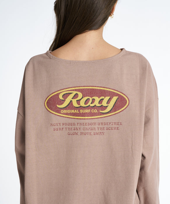 ROXY ウィメンズ GLOW SWAY ロンT 【2026年秋冬モデル】 BEG / L