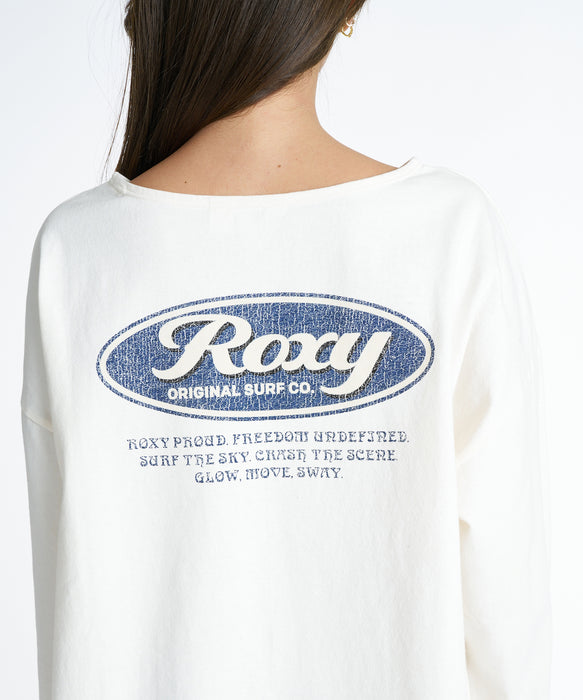 ROXY ウィメンズ GLOW SWAY ロンT 【2026年秋冬モデル】 NAT / L
