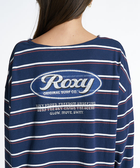 ROXY ウィメンズ GLOW SWAY ロンT 【2026年秋冬モデル】 NBO / L