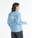 ROXY ウィメンズ HISTORICAL LOGO L/S TEE ロンT 【2026年秋冬モデル】 BLU / L