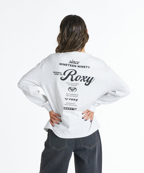 ROXY ウィメンズ HISTORICAL LOGO L/S TEE ロンT 【2026年秋冬モデル】 HER / L