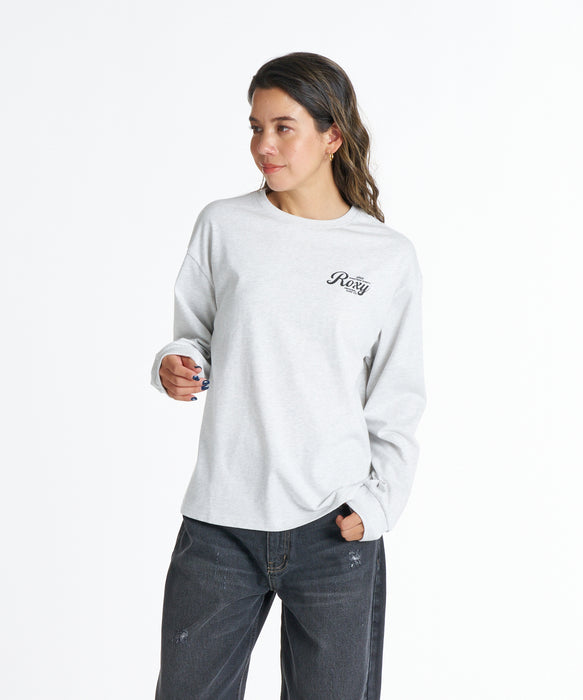 ROXY ウィメンズ HISTORICAL LOGO L/S TEE ロンT 【2026年秋冬モデル】 HER / L