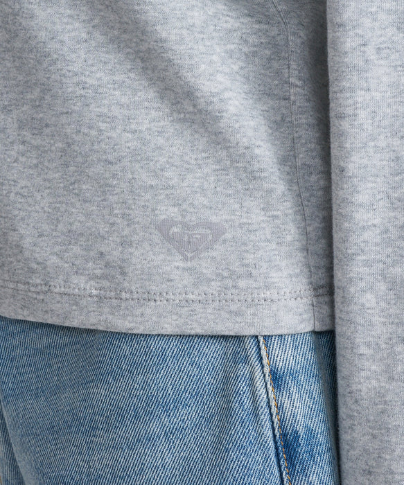 ROXY CREW NECK L/S T クルーネック ロンT 【2026年定番モデル】