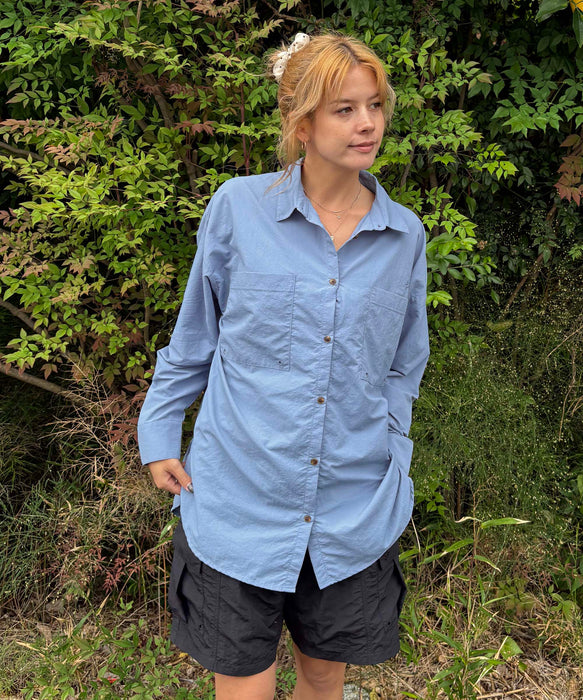 【OUTLET】Roxy SWEET HEAVEN ウィメンズ オーバーサイズシャツ サンプロテクション機能付き