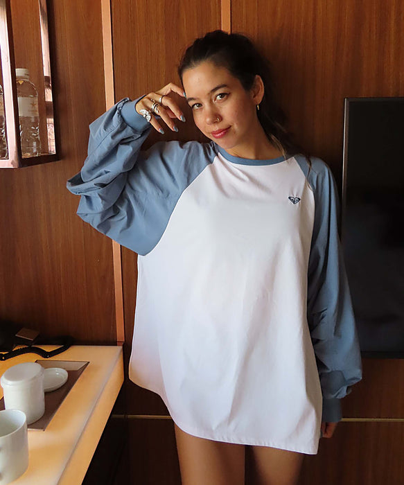 【OUTLET】Roxy LA PALMA ウィメンズ ラグランスリーブトップス サンプロテクション機能付き