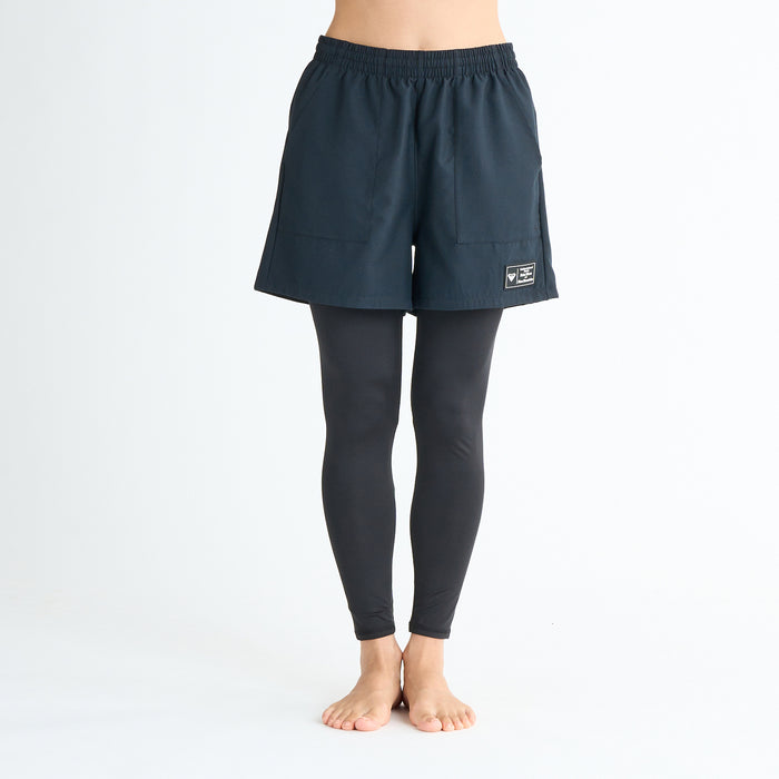 【OUTLET】Roxy DARING DISCOVERIES ウィメンズ ボードショーツとラッシュレギンスの2点セット