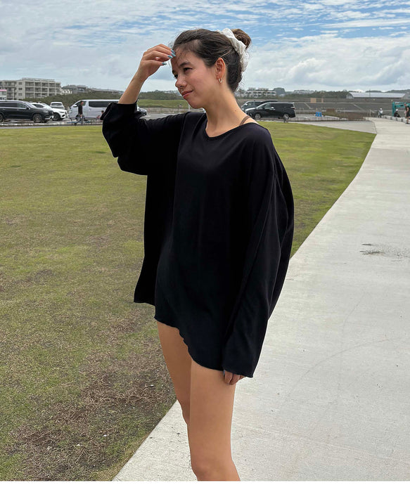 【OUTLET】Roxy TIDAL CREST ウィメンズ Vネックトップス