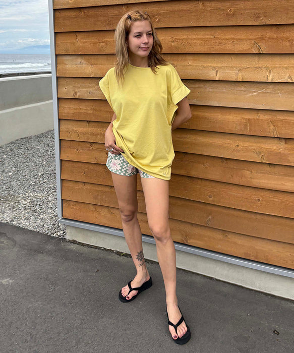 【OUTLET】Roxy GRAN CANARIA ウィメンズ ノースリーブラッシュTシャツ