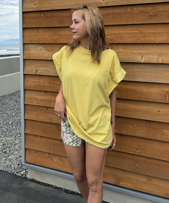 【OUTLET】Roxy GRAN CANARIA ウィメンズ ノースリーブラッシュTシャツ