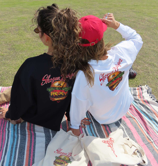 【OUTLET】【オンラインストア・直営店限定】ROXY ShogunBurger×ROXY RASH TEE ウィメンズ ラッシュガード  <2025 ROXY x Shogun Burger COLLECTION>*