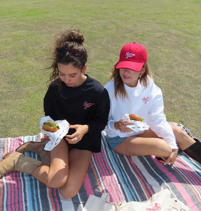 【OUTLET】【オンラインストア・直営店限定】ROXY ShogunBurger×ROXY RASH TEE ウィメンズ ラッシュガード  <2025 ROXY x Shogun Burger COLLECTION>*