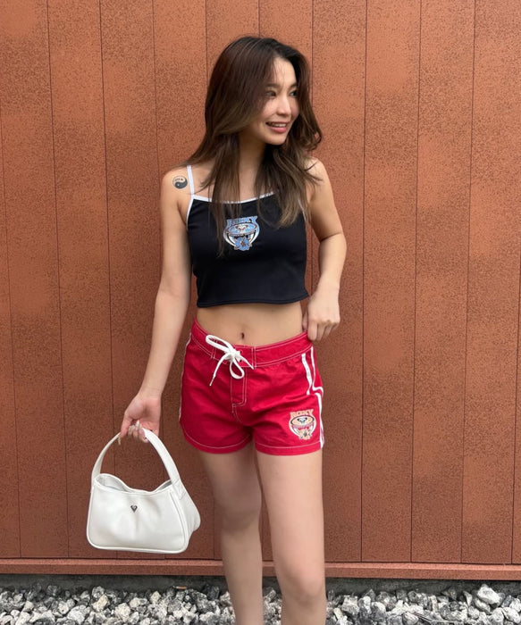 ROXY WAVE CLUB CAMI カップ付き ラッシュ キャミソール【2026年春夏