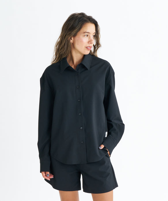 ROXY SOLUNA SHIRTS シアサッカー素材 ラッシュシャツ【2026年春夏モデル】