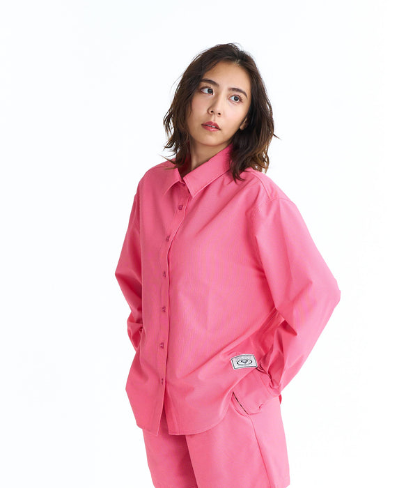 ROXY SOLUNA SHIRTS シアサッカー素材 ラッシュシャツ【2026年春夏モデル】
