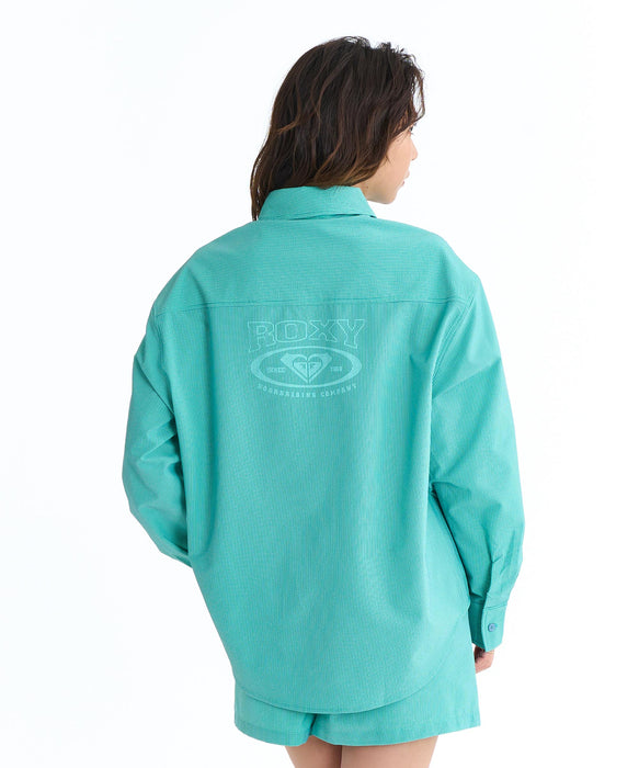 ROXY ウィメンズ SOLUNA SHIRTS 長袖ラッシュガード 【2026年春夏モデル】 TRQ / L