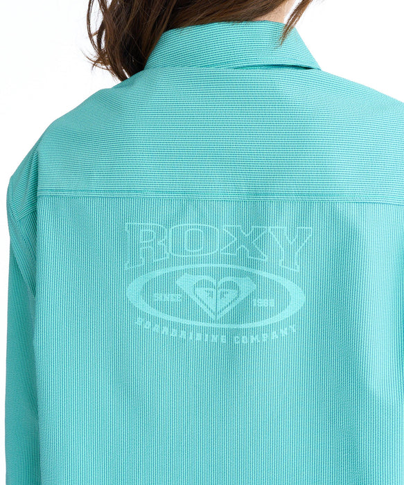 ROXY ウィメンズ SOLUNA SHIRTS 長袖ラッシュガード 【2026年春夏モデル】 TRQ / L