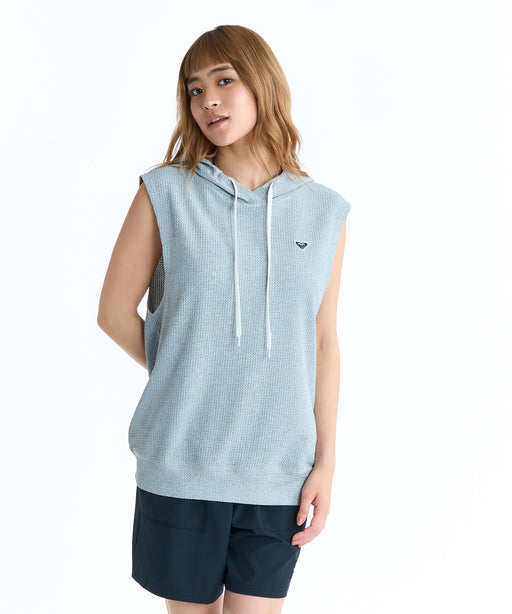 ROXY ウィメンズ SEASIDE BLUE P/O その他ラッシュガード 【2026年春夏モデル】 GRY / L