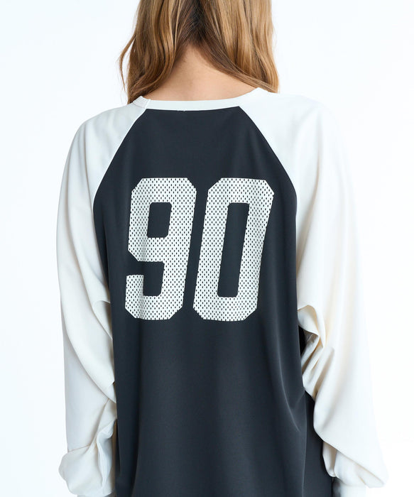 ROXY ウィメンズ WAVE CLUB RASH TEE 長袖ラッシュガード 【2026年春夏モデル】 BBK / L