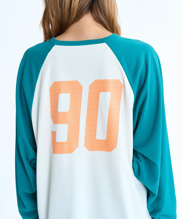 ROXY ウィメンズ WAVE CLUB RASH TEE 長袖ラッシュガード 【2026年春夏モデル】 TEL / L