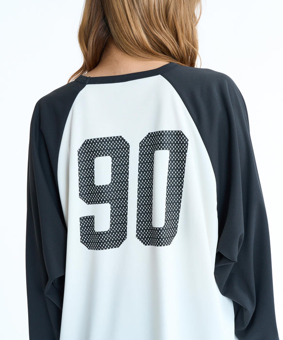 ROXY ウィメンズ WAVE CLUB RASH TEE 長袖ラッシュガード 【2026年春夏モデル】 WHT / L