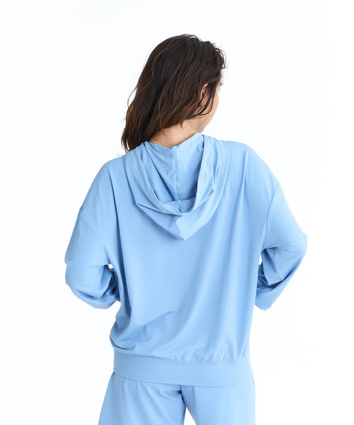 ROXY ウィメンズ SOLSHADE HOODIE ジップラッシュガード 【2026年春夏モデル】 LBL / L
