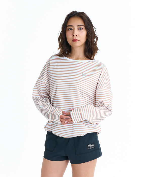 ROXY ウィメンズ LUMINA 長袖ラッシュガード 【2026年春夏モデル】 BWH / L