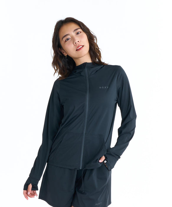 ROXY AUROLA ジップラッシュフーディ【2026年春夏モデル】