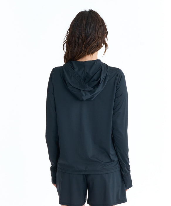ROXY ウィメンズ AUROLA ジップラッシュガード 【2026年春夏モデル】 BLK / L